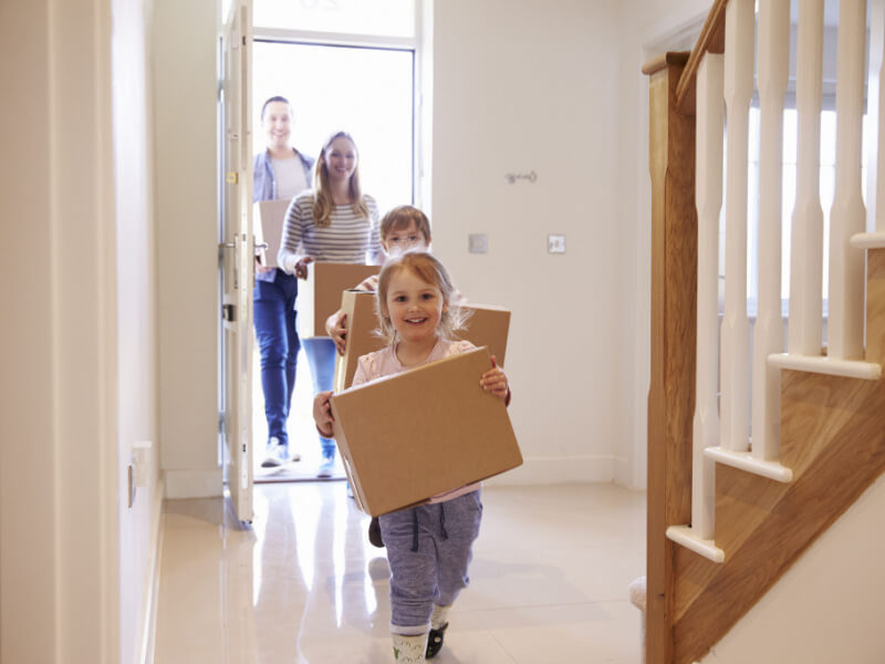 How To Move Home With Young Children